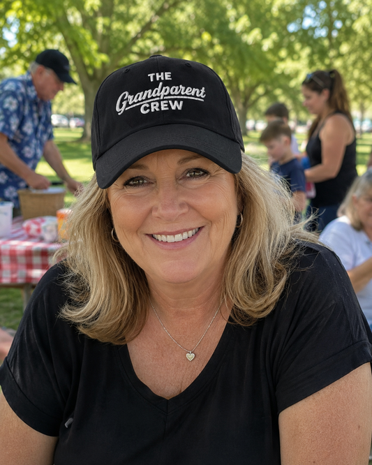 The Grandparent Crew™ Signature Embroidered Logo Hat