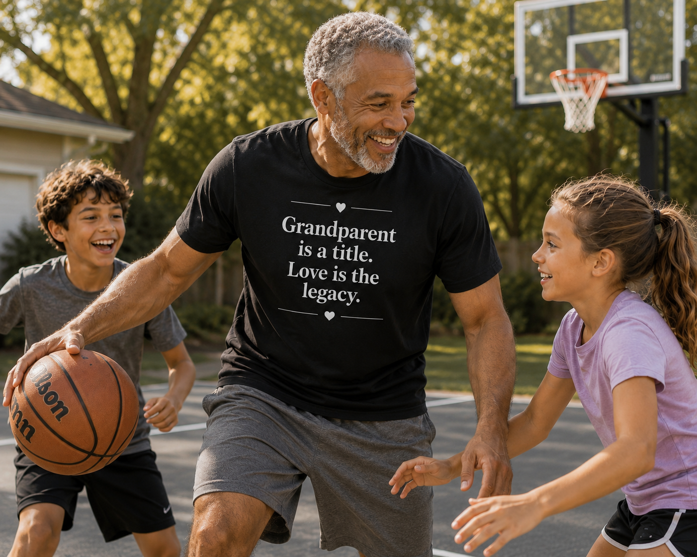 The Grandparent Crew™ Legacy Quote Tee