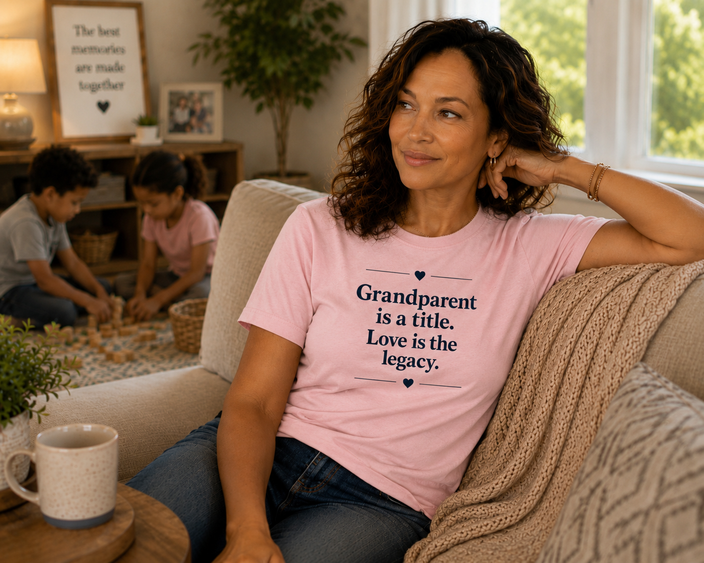 The Grandparent Crew™ Legacy Quote Tee