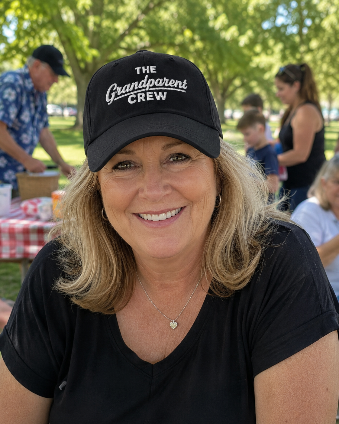 The Grandparent Crew™ Signature Embroidered Logo Hat